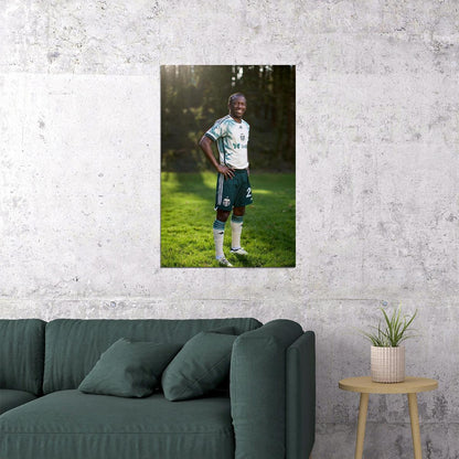 Diego Chara USA Soccer Poster Famous Football Superstar Motivational Sports Print