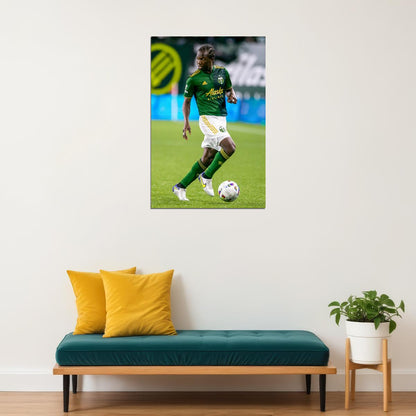 Diego Chara USA Soccer Poster Famous Football Superstar Motivational Sports Print