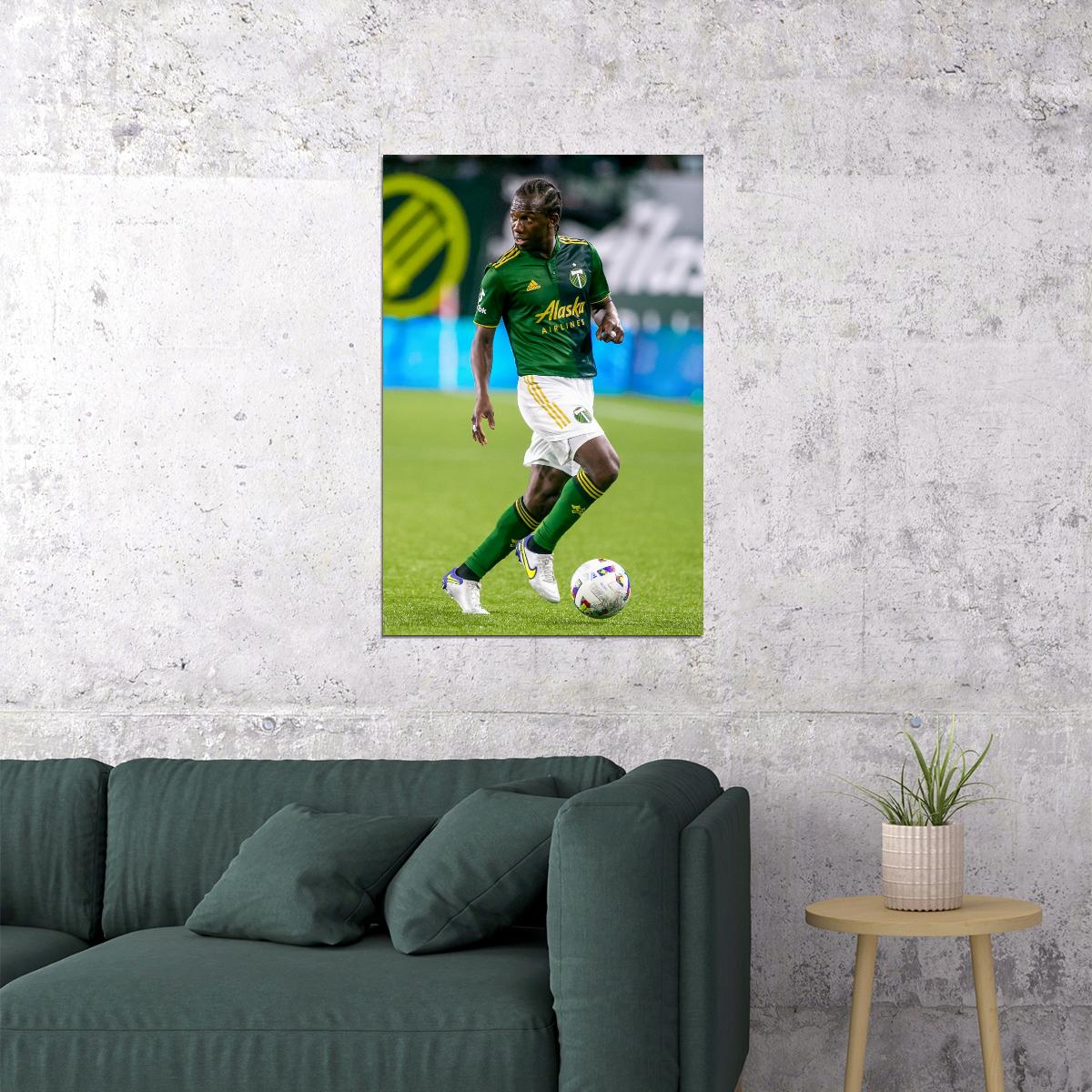 Diego Chara USA Soccer Poster Famous Football Superstar Motivational Sports Print