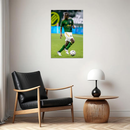 Diego Chara USA Soccer Poster Famous Football Superstar Motivational Sports Print