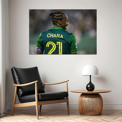 Diego Chara USA Soccer Poster Famous Football Superstar Motivational Sports Print