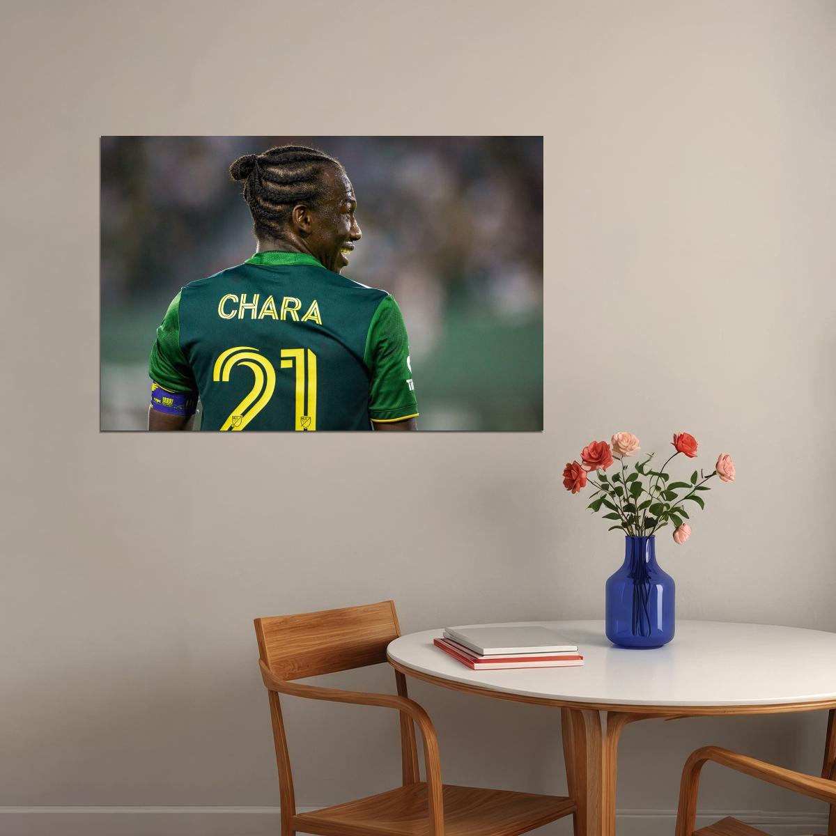 Diego Chara USA Soccer Poster Famous Football Superstar Motivational Sports Print