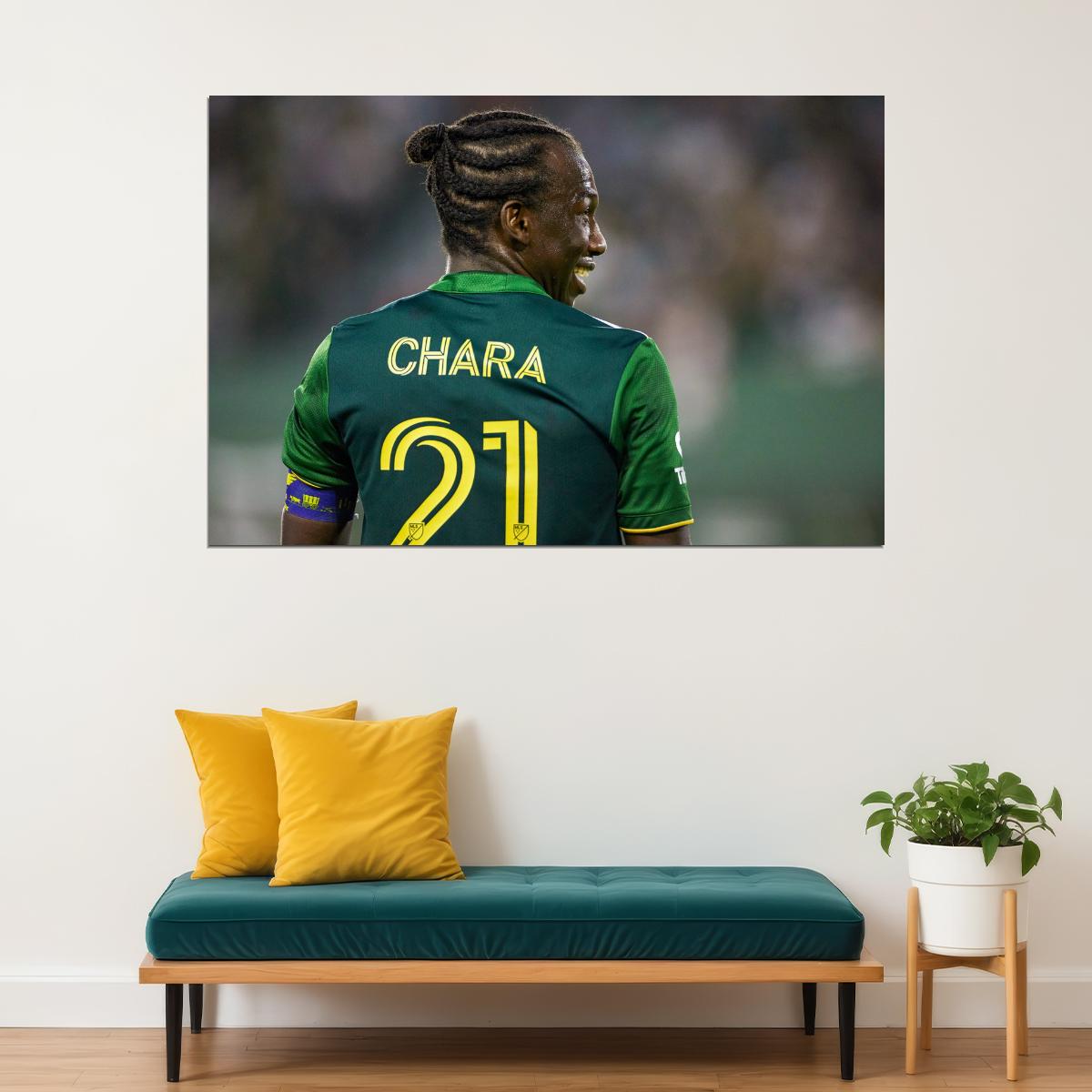 Diego Chara USA Soccer Poster Famous Football Superstar Motivational Sports Print