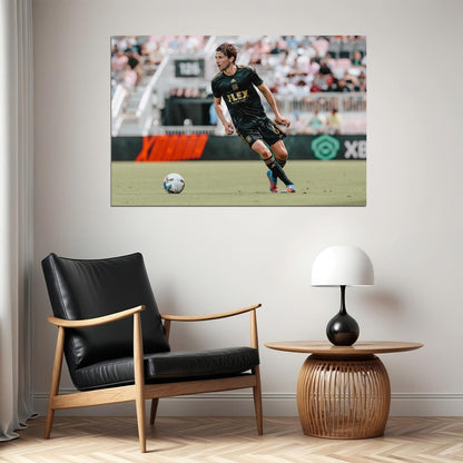 Ilie Sanchez USA Soccer Poster Famous Football Superstar Motivational Sports Print