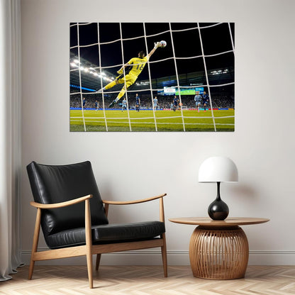 Maxime Crepeau LA USA Soccer Poster Famous Football Superstar Motivational Sports Print