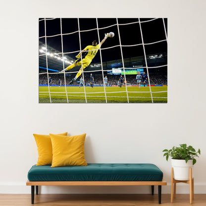 Maxime Crepeau LA USA Soccer Poster Famous Football Superstar Motivational Sports Print