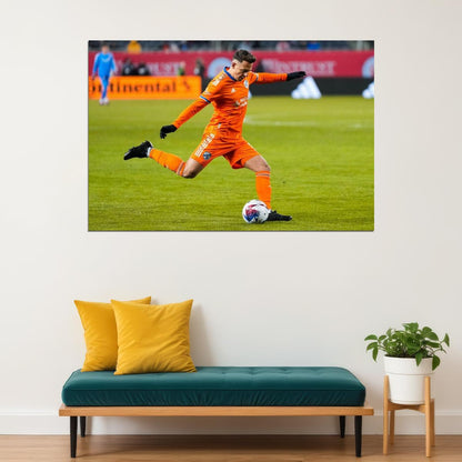 Santiago Arias USA Soccer Poster Famous Football Superstar Motivational Sports Print