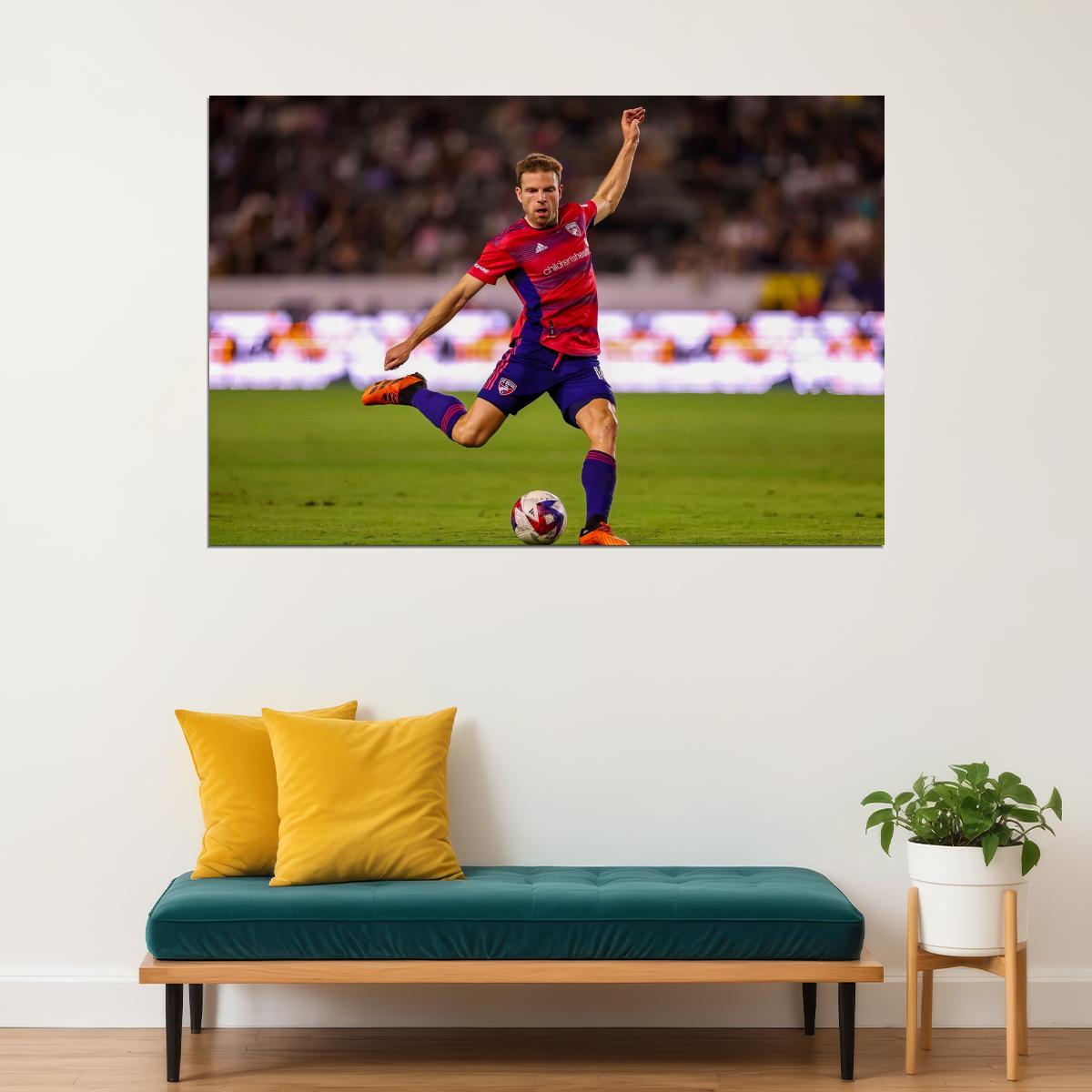 Asier Illarramendi USA Soccer Poster Famous Football Superstar Motivational Sports Print