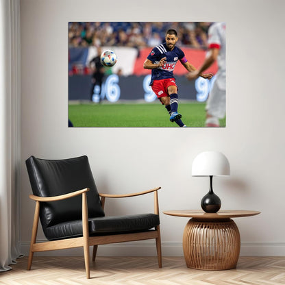 Carles Gil USA Soccer Poster Famous Football Superstar Motivational Sports Print