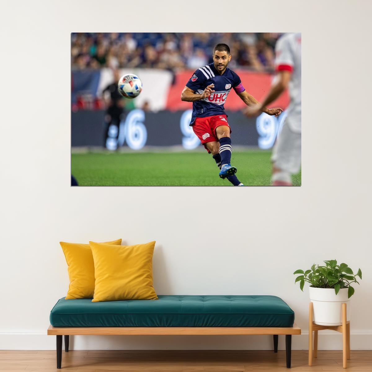 Carles Gil USA Soccer Poster Famous Football Superstar Motivational Sports Print