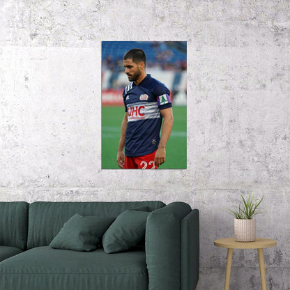 Carles Gil USA Soccer Poster Famous Football Superstar Motivational Sports Print