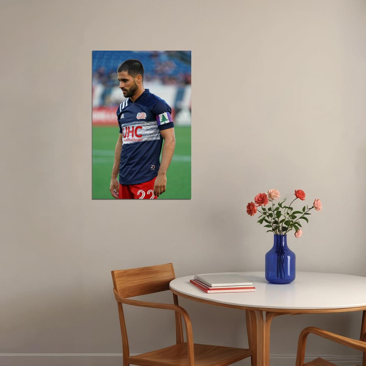 Carles Gil USA Soccer Poster Famous Football Superstar Motivational Sports Print