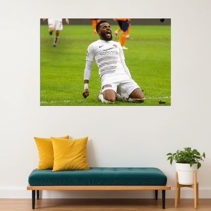 Aaron Boupendza USA Soccer Poster Famous Football Superstar Motivational Sports Print