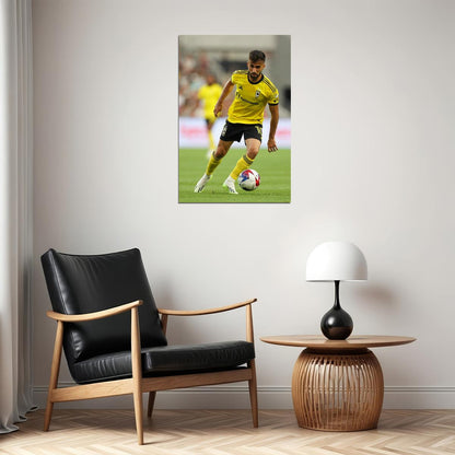 Diego Rossi USA Soccer Poster Famous Football Superstar Motivational Sports Print