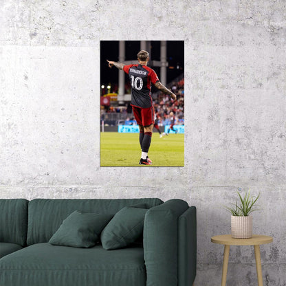 Federico Bernardeschi USA Soccer Poster Famous Football Superstar Motivational Sports Print