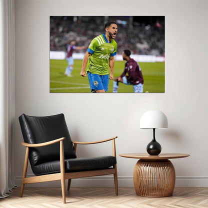 Cristian Roldan USA Soccer Poster Famous Football Superstar Motivational Sports Print