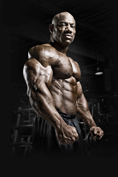 Dexter Jackson Famous Bodybuilder Poster Bodybuilding Workout HD Photo Print