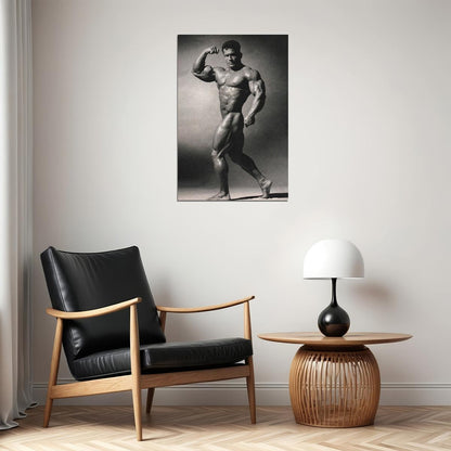 Lee Labrada Old School Mr. Universe Bodybuilding Icon Famous Bodybuilder Poster HD Photo Print