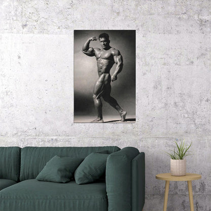 Lee Labrada Old School Mr. Universe Bodybuilding Icon Famous Bodybuilder Poster HD Photo Print