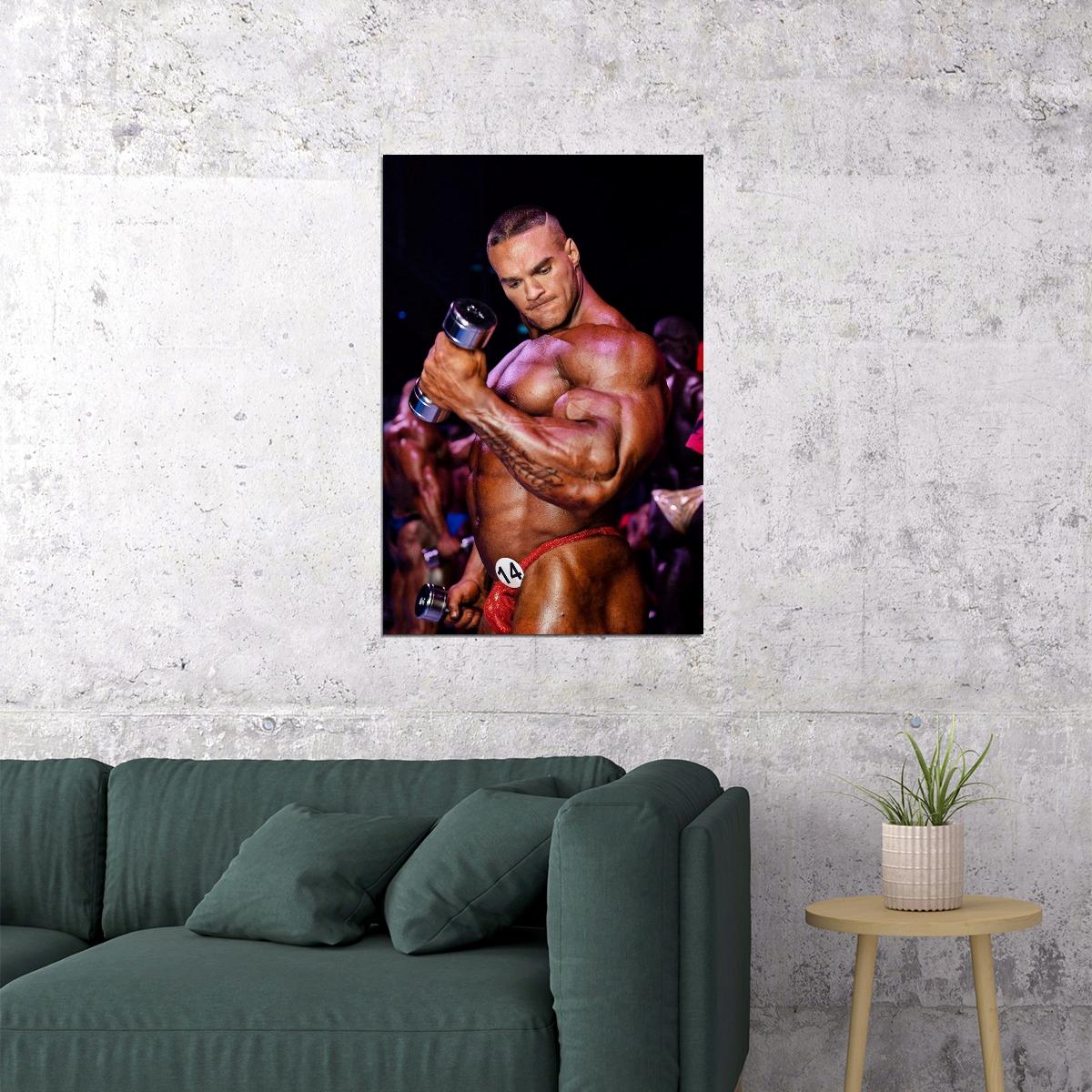 Nick Walker The Mutant Gym Famous Bodybuilder Poster Bodybuilding Workout HD Photo Print