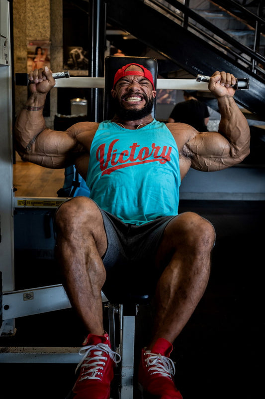 Sergio Oliva Jr. Gym Shot Famous Bodybuilder Poster Bodybuilding Workout HD Photo Print