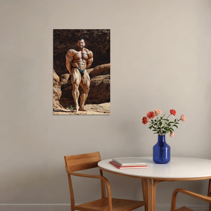 Steve Kuclo Famous Bodybuilder Poster Bodybuilding Workout HD Photo Print