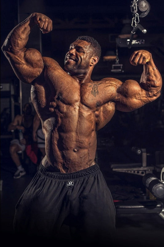 Nathan De Asha Gym Famous Bodybuilder Poster Bodybuilding Workout HD Photo Print