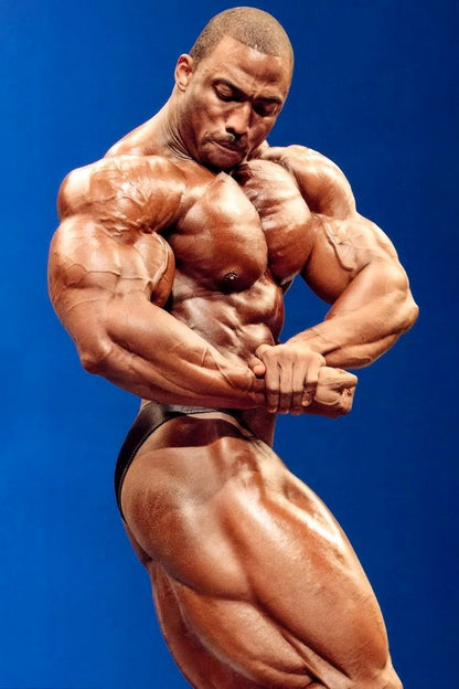 Cedric McMillan Famous Bodybuilder Poster Bodybuilding Workout HD Photo Print