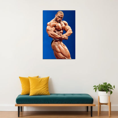 Cedric McMillan Famous Bodybuilder Poster Bodybuilding Workout HD Photo Print