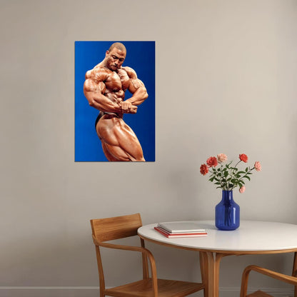 Cedric McMillan Famous Bodybuilder Poster Bodybuilding Workout HD Photo Print