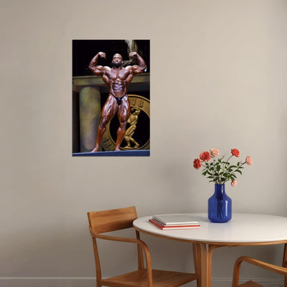 Cedric McMillan Famous Bodybuilder Poster Bodybuilding Workout HD Photo Print