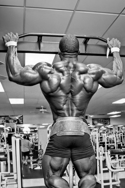 Cedric McMillan Black And White Famous Bodybuilder Poster Bodybuilding Workout HD Photo Print