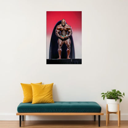 Akim Williams Olympia Shot Famous Bodybuilder Poster Bodybuilding Workout HD Photo Print