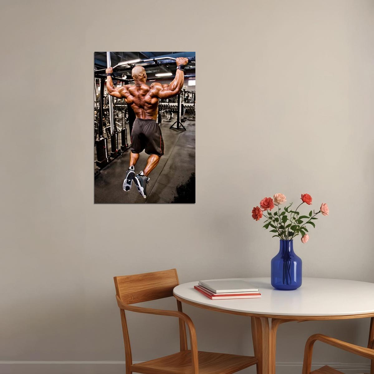 Juan Morel Gym Famous Bodybuilder Poster Bodybuilding Workout HD Photo Print - xonomax