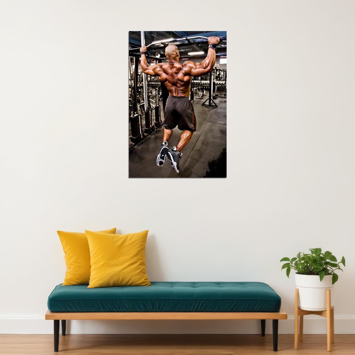 Juan Morel Gym Famous Bodybuilder Poster Bodybuilding Workout HD Photo Print - xonomax