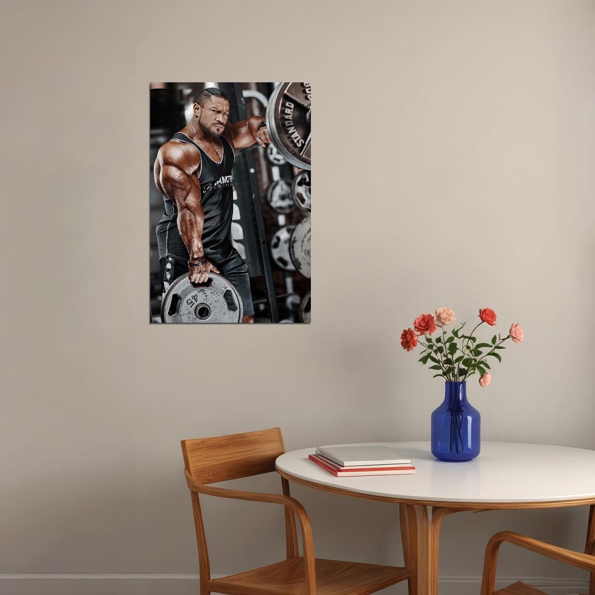 Roelly Winklaar Gym Famous Bodybuilder Poster Bodybuilding Workout HD Photo Print