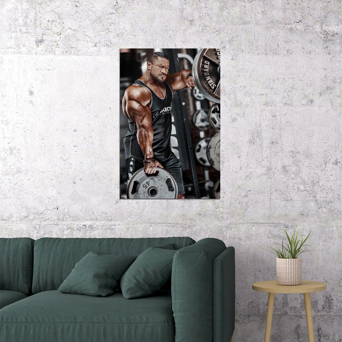 Roelly Winklaar Gym Famous Bodybuilder Poster Bodybuilding Workout HD Photo Print