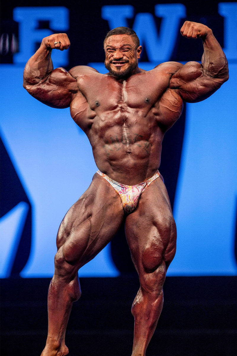 Roelly Winklaar Olympia Pose Famous Bodybuilder Poster Bodybuilding Workout HD Photo Print