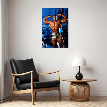 Ronnie Coleman Old School Bodybuilding Icon Poster Famous Bodybuilder HD Photo Print - xonomax