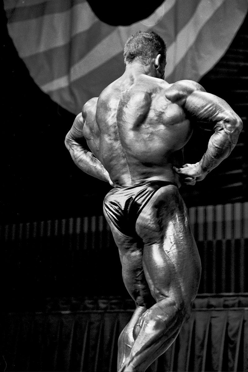 Dorian Yates Old School Bodybuilding Icon Poster Famous Bodybuilder HD Photo Print