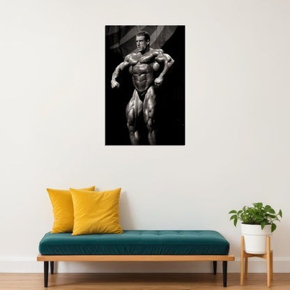 Dorian Yates Old School Bodybuilding Icon Poster Famous Bodybuilder HD Photo Print