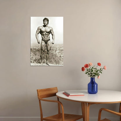 Frank Zane Old School Bodybuilding Icon Poster Famous Bodybuilder HD Photo Print