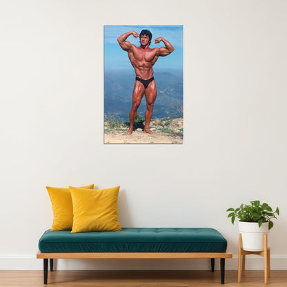 Frank Zane Old School Bodybuilding Icon Poster Famous Bodybuilder HD Photo Print