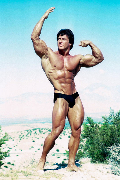 Frank Zane Old School Bodybuilding Icon Poster Famous Bodybuilder HD Photo Print