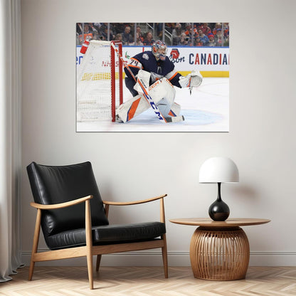 Stuart Skinner Famous USA Hockey Player Poster North America Hockey HD Photo Print