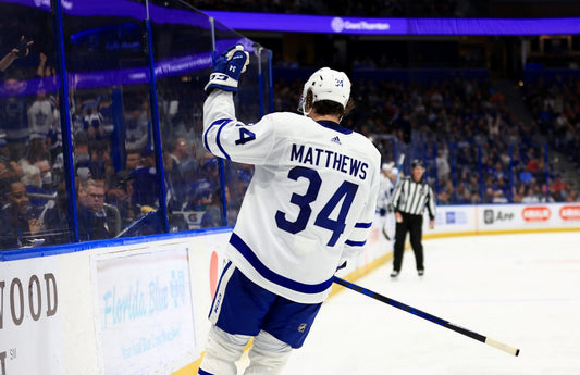 Auston Matthews Cool Back Shot Famous USA Hockey Player Poster North America Hockey HD Photo Print