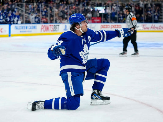 Auston Matthews Pose Famous USA Hockey Player Poster North America Hockey HD Photo Print