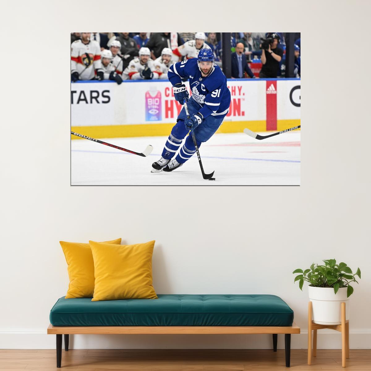 John Tavares Famous USA Hockey Player Poster North America Hockey HD Photo Print
