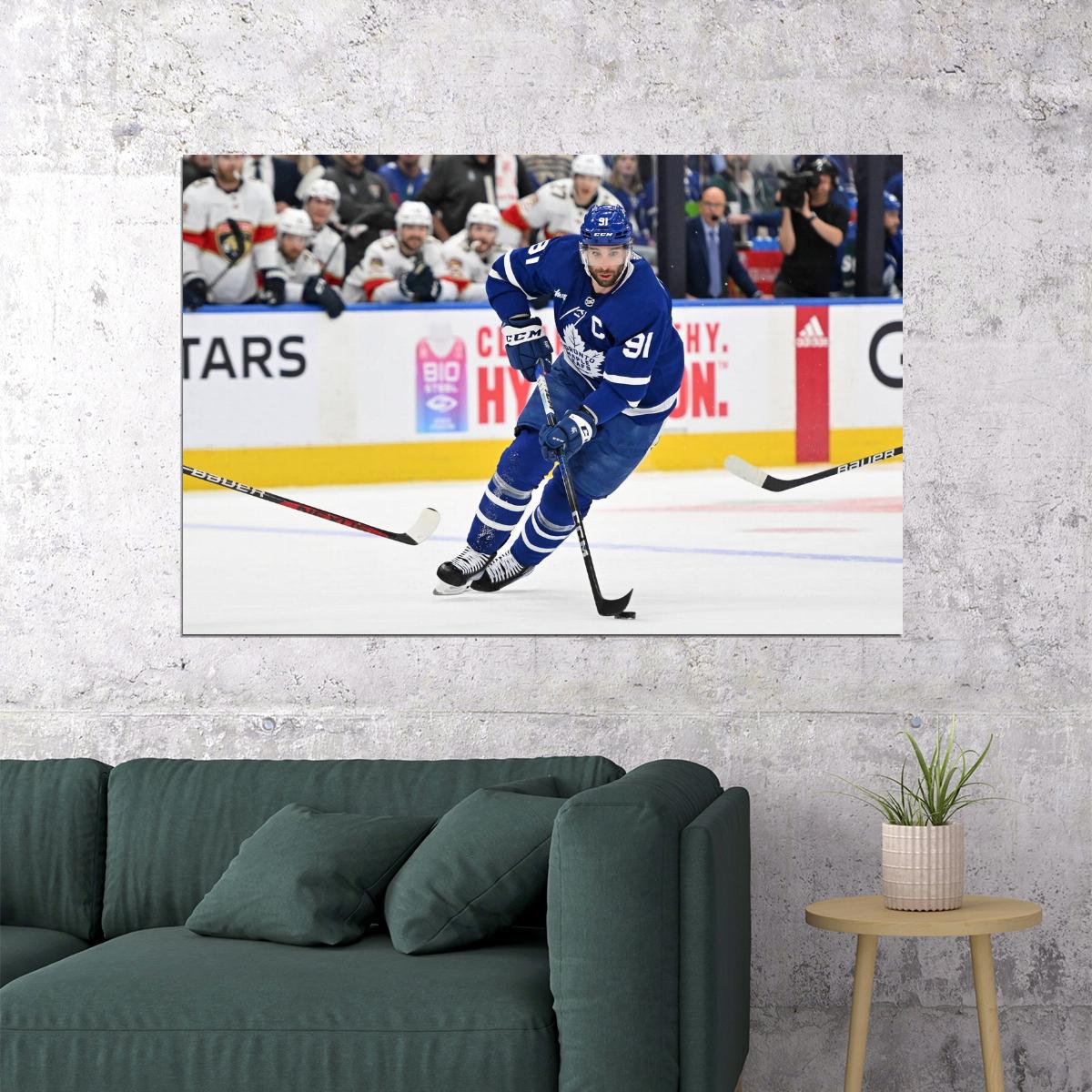 John Tavares Famous USA Hockey Player Poster North America Hockey HD Photo Print