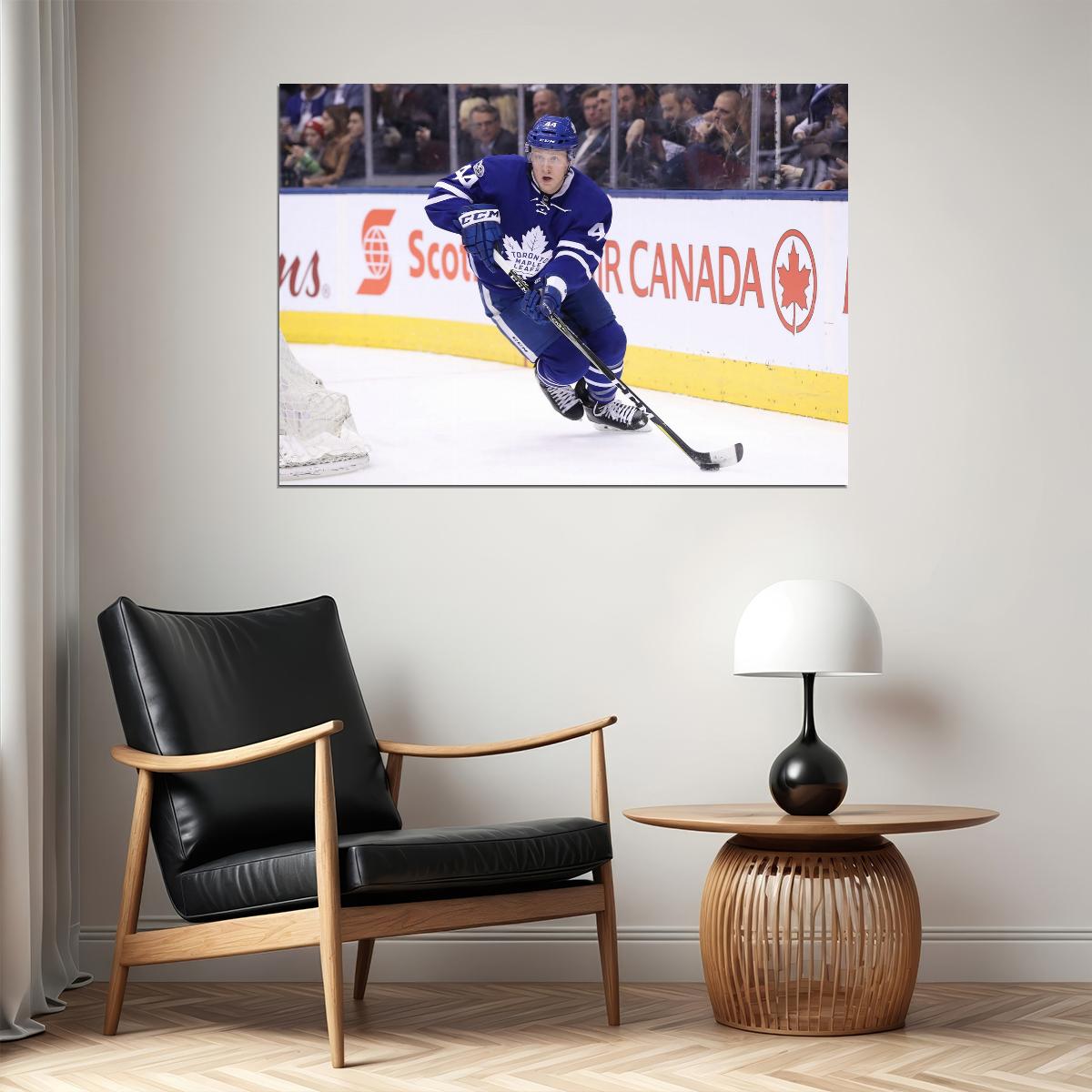 Morgan Rielly Famous USA Hockey Player Poster North America Hockey HD Photo Print